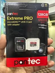 Pantec Extreme PRO MicroSDXC Memory Card with Adapter
