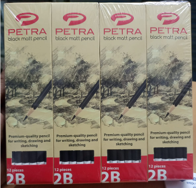 Petra Black Matt Pencil