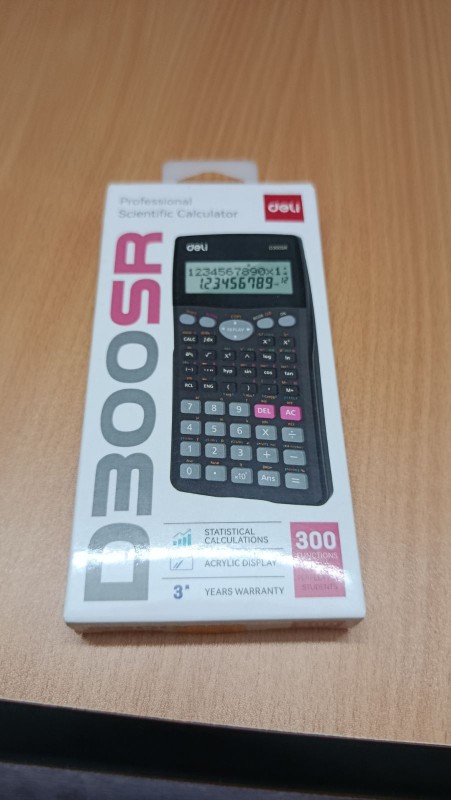 scientific calculator (D300SR)